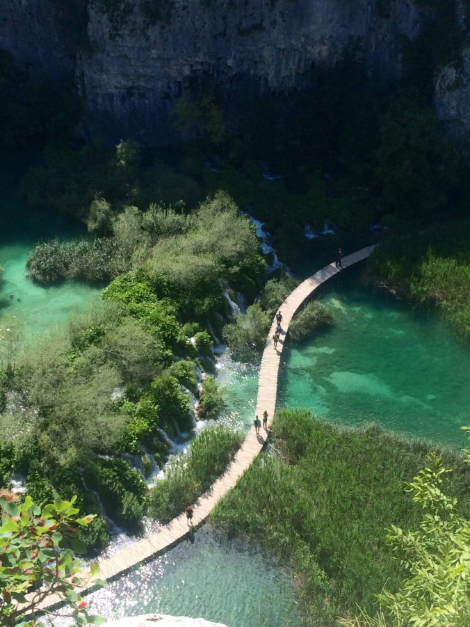 Les lacs de Plitvice en Croatie