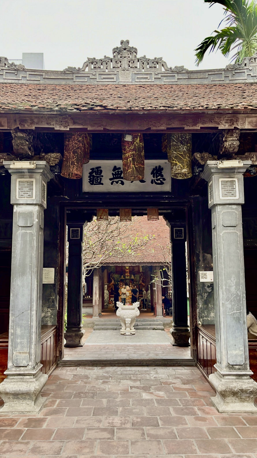Les jolis temples d'Hanoï