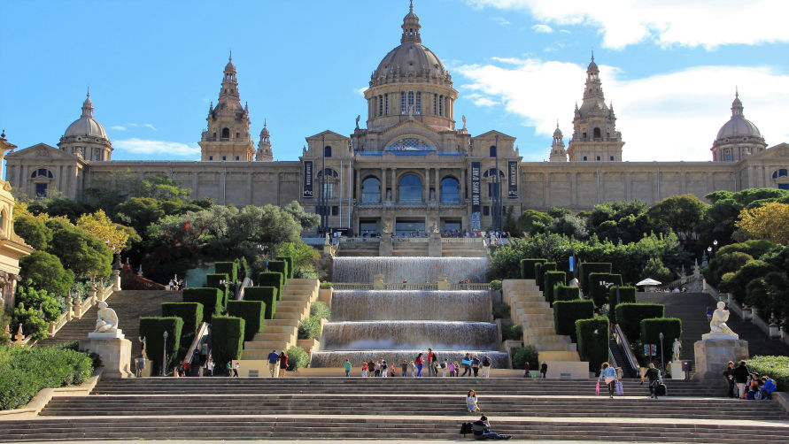 Montjuic et le Palais national