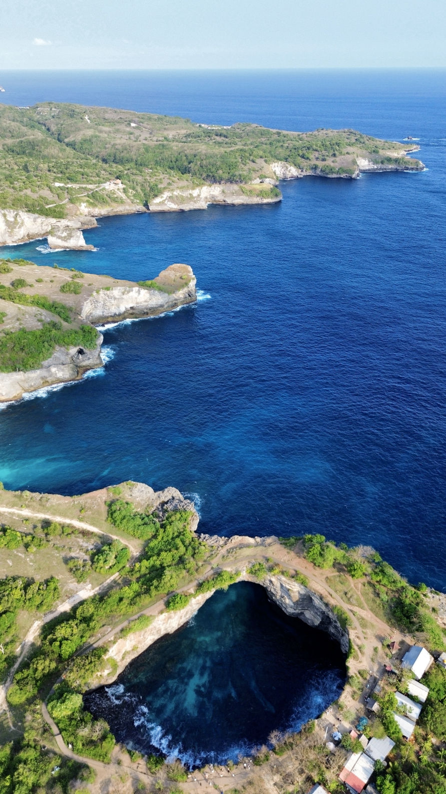 La beauté des paysages de la côte
