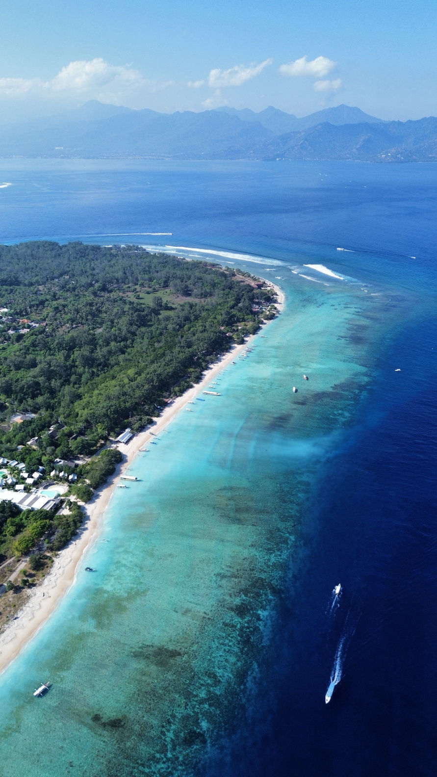 Les magnifiques plages de Gili Meno
