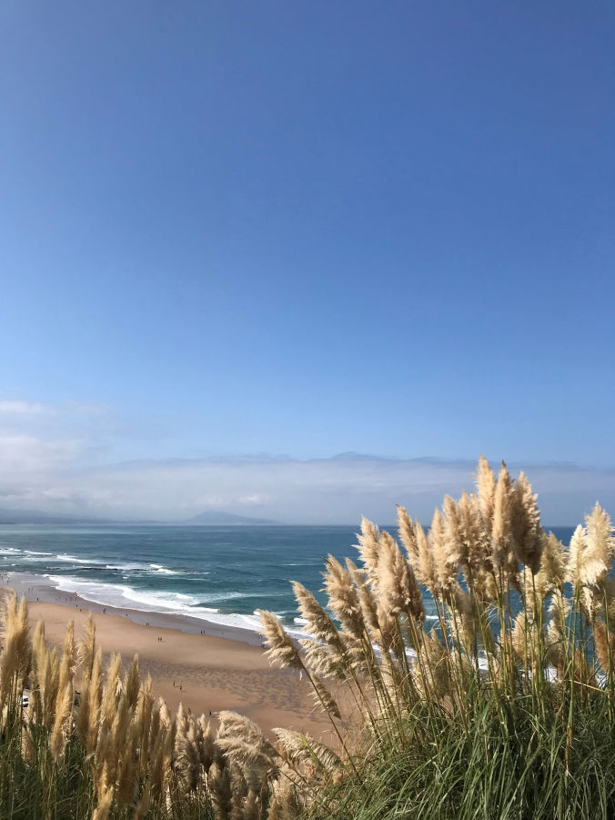 Une jolie vue sur la Grande plage de Biarritz