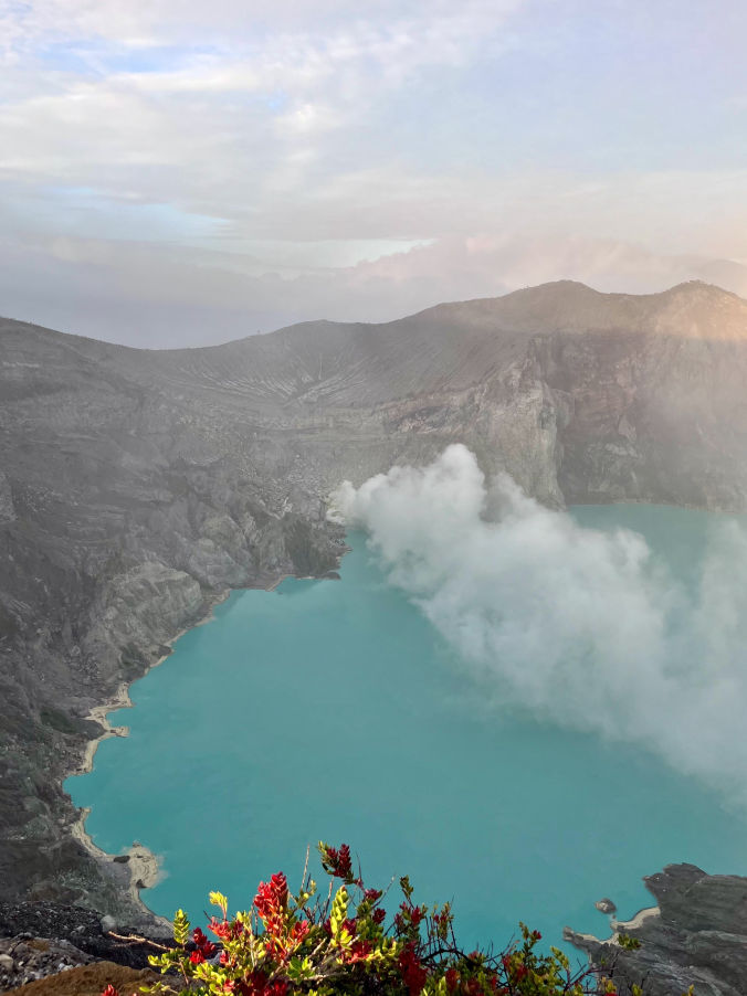 Le lac le plus acide du monde