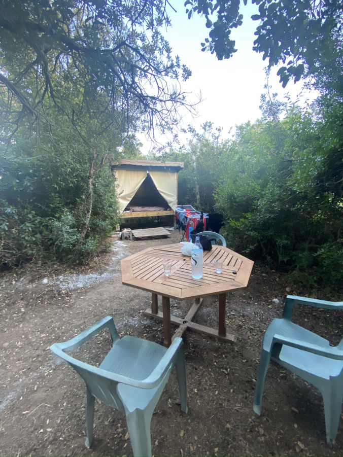 Séjour dans une cabane à Sotta