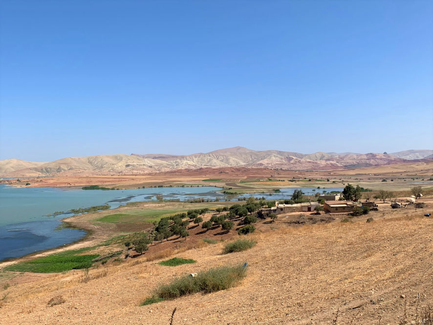 Le barrage Sidi Chahed