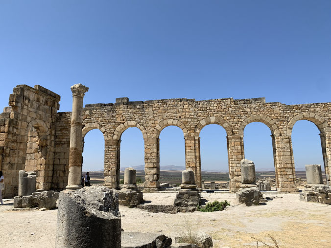 Le site archéologique de Volubilis