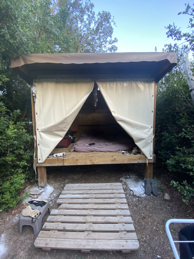 Séjour dans une cabane à Sotta non loin de Porto-Vecchio