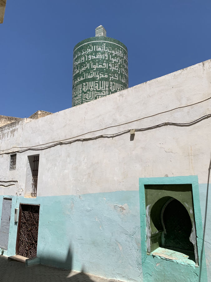 L'unique minaret circulaire du Maghreb