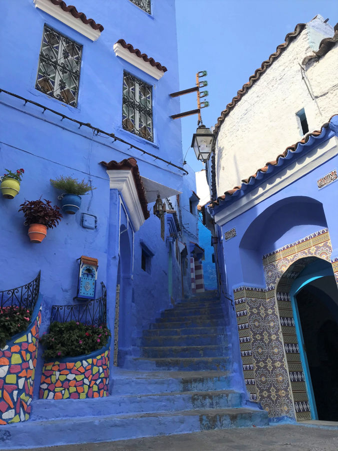 Les rues colorées de Chefchaouen