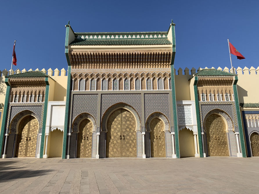 Le Palais-royal de Fès