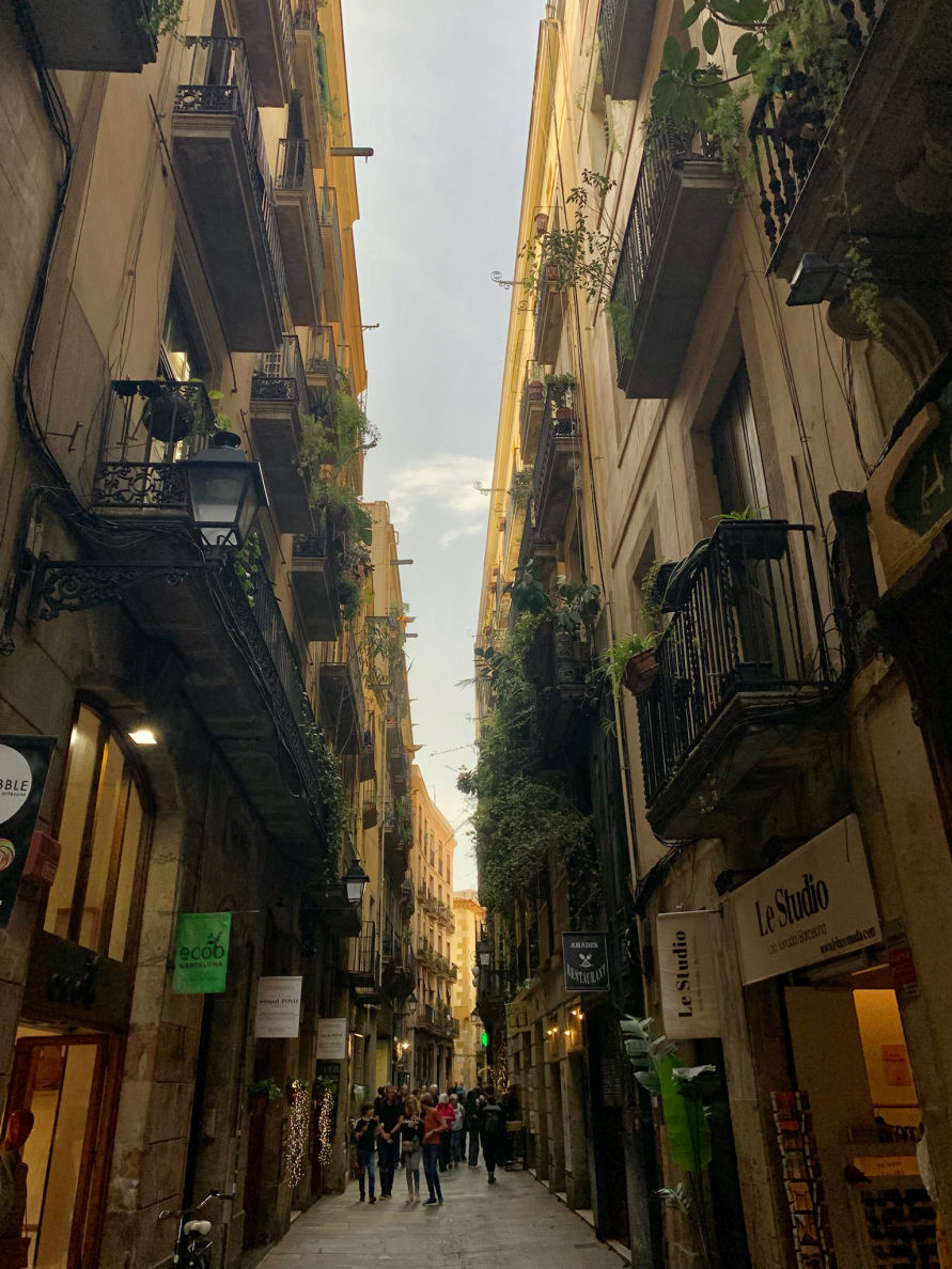 Le quartier gothique de Barcelone