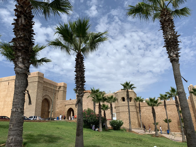 L'entrée de la Kasbah des Oudayas
