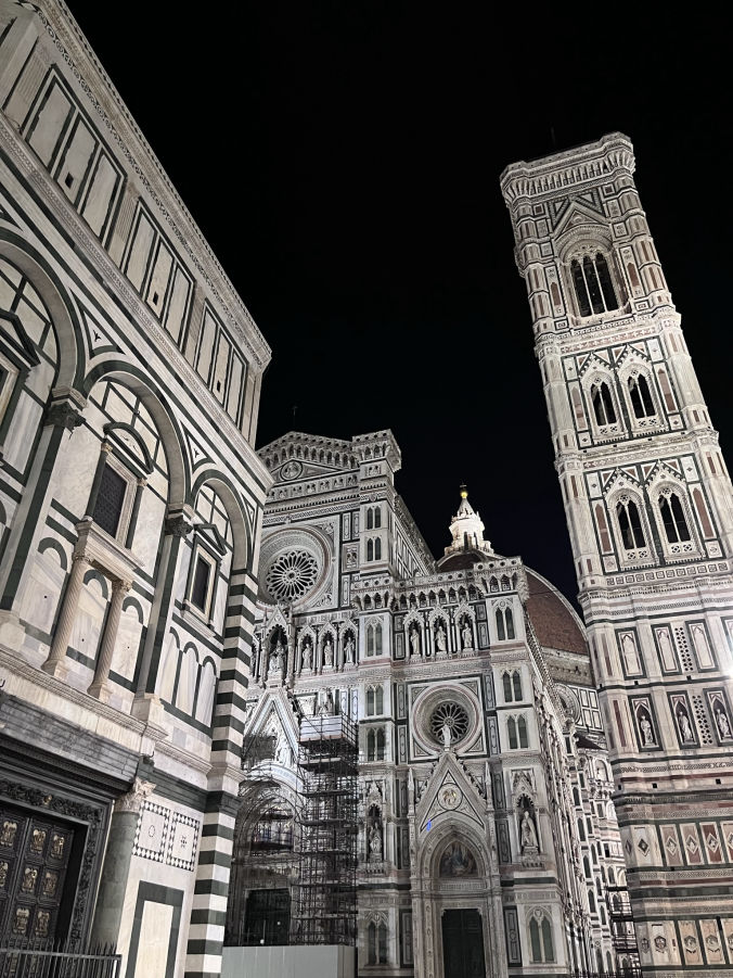 La Cathédrale Santa Maria del Fiore de nuit