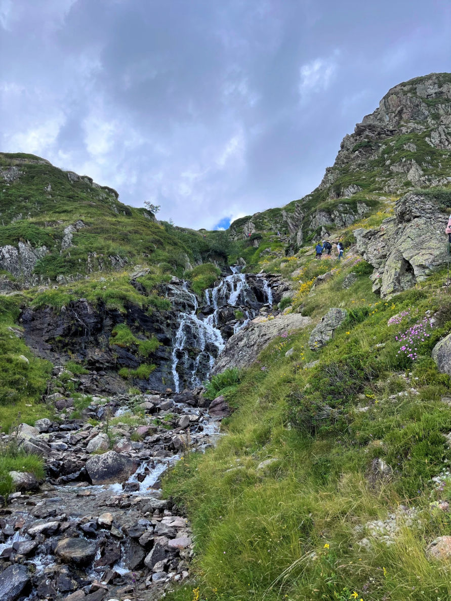 Les cascades sur la randonnée
