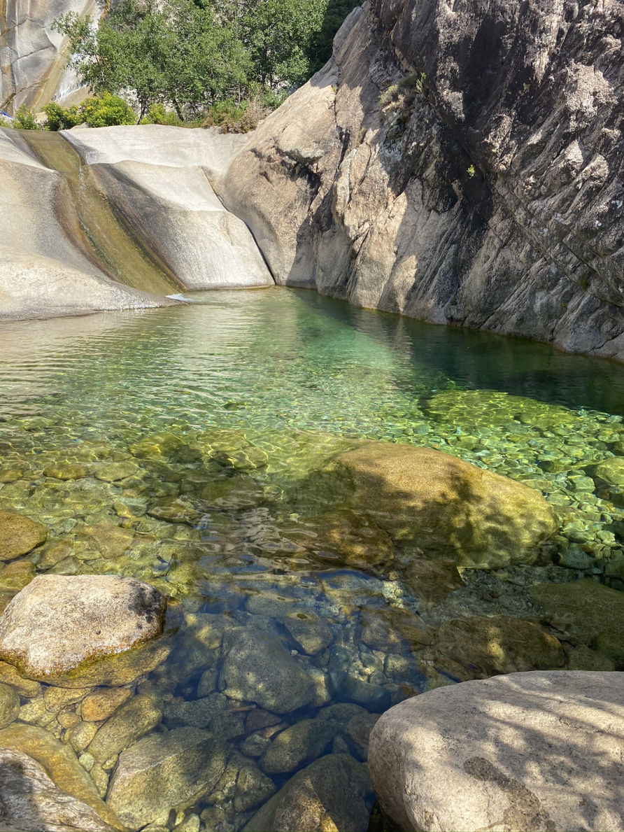 Les toboggans naturels de Purcaraccia