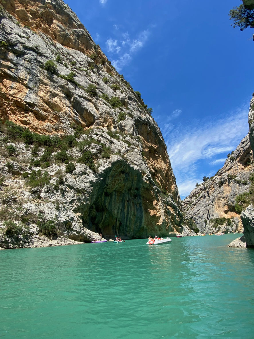 Les Gorges du Verdon en kayak