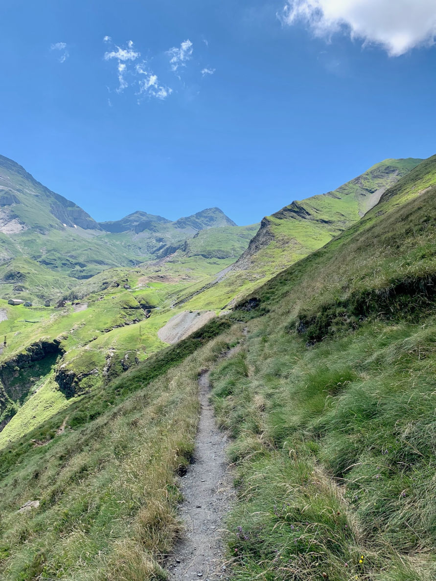 De magnifiques paysages sur le chemin de la randonnée