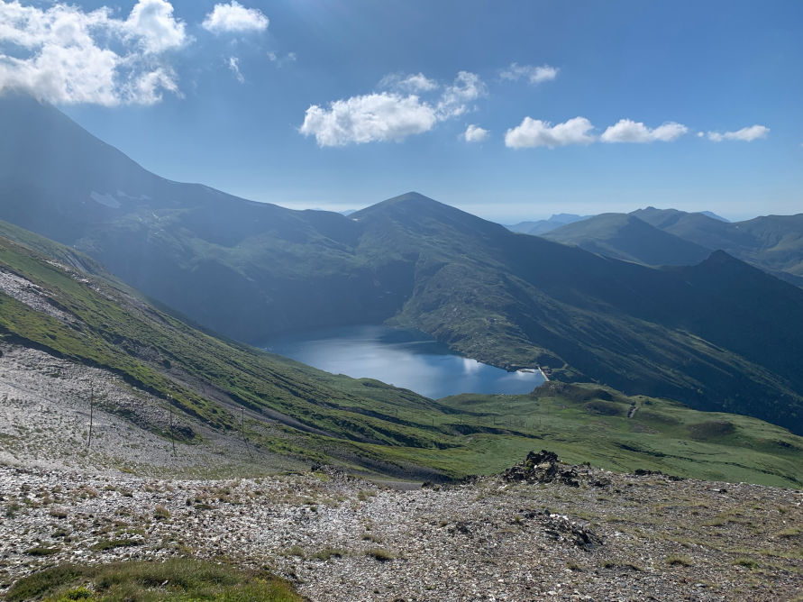 Magnifique vue depuis le sommet du col de Serre d’Araing