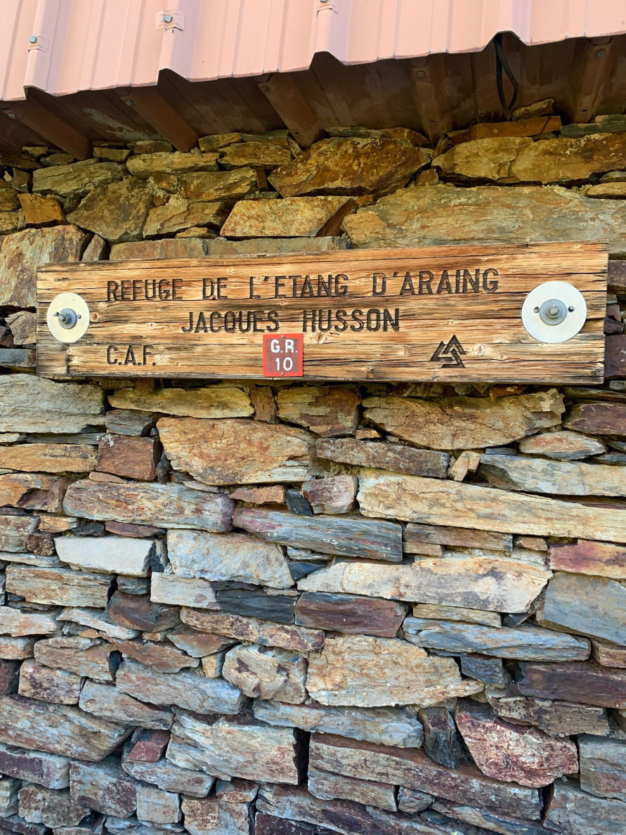Bivouac au refuge de l'étang d'Araing