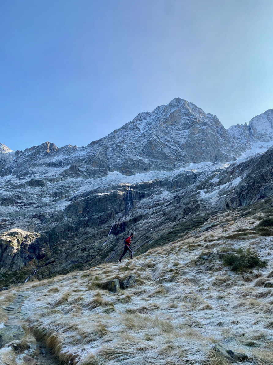 En route pour le lac du Portillon