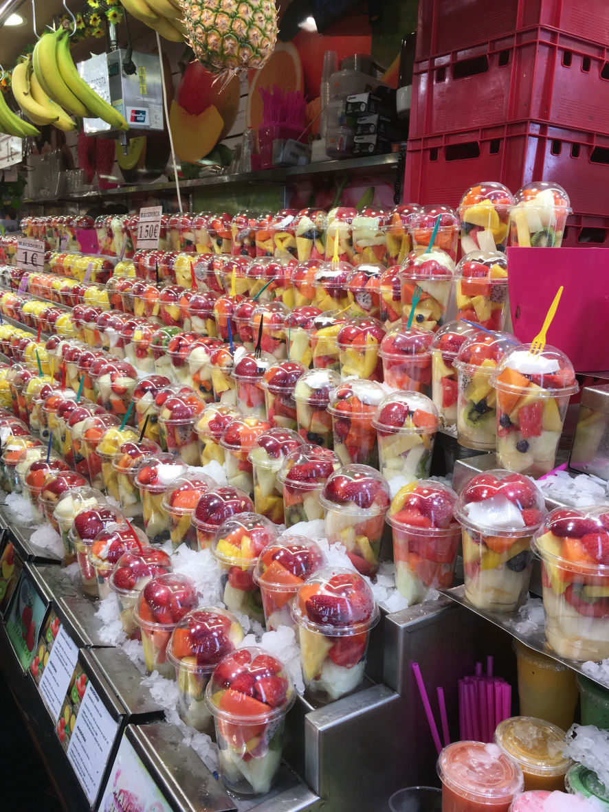 Le marché la Boqueria sur les Rambles