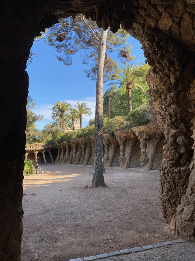 Le Parc Güell à Barcelone