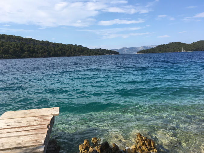 Le long de la mer à Polace