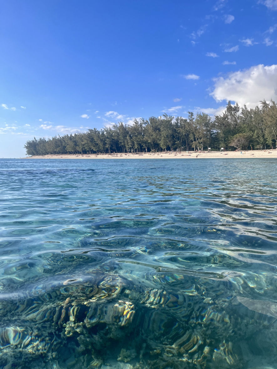 Snorkeling sur la plage de l’Hermitage