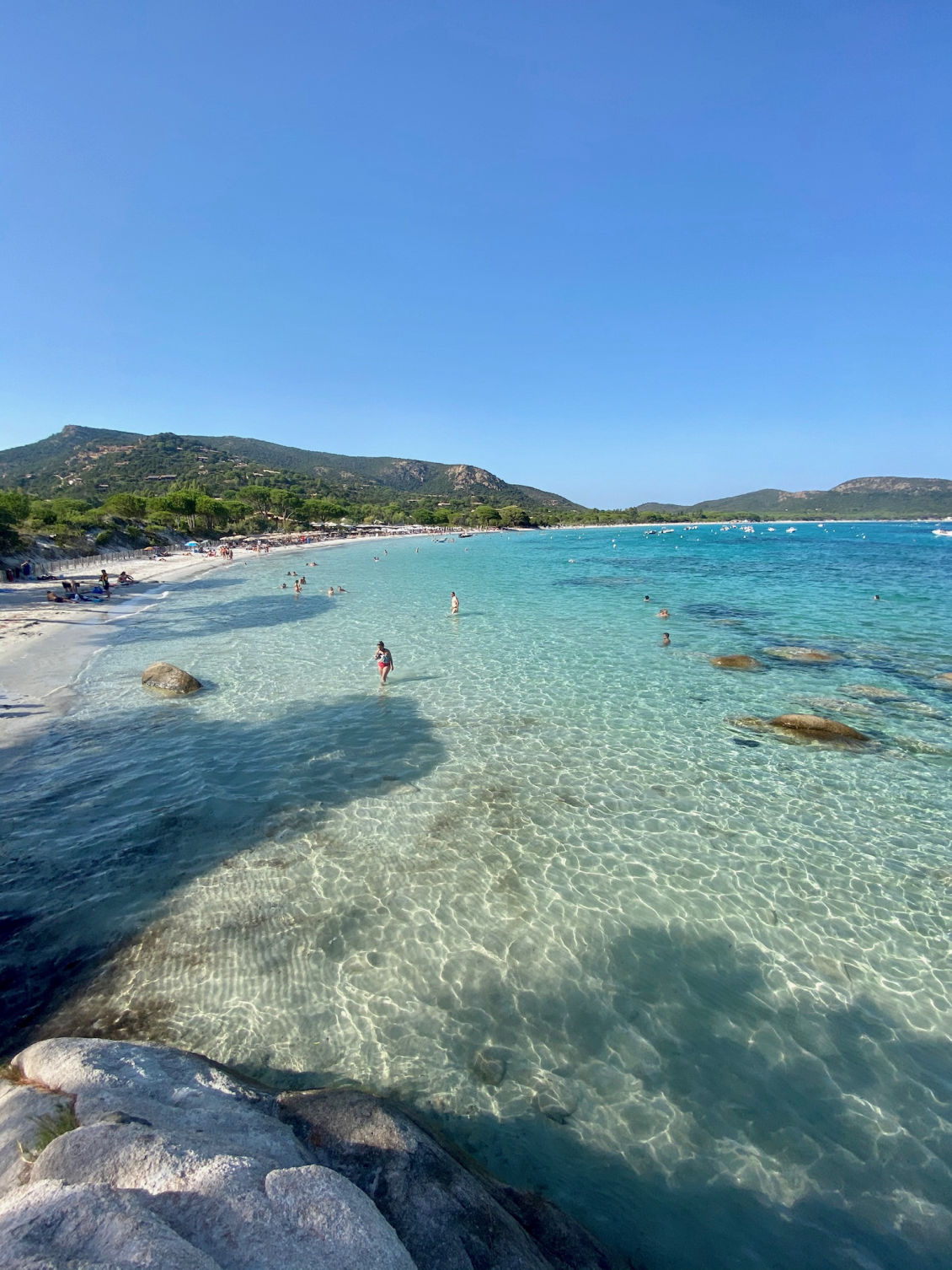 Plage de Palombaggia à Porto-Vecchio