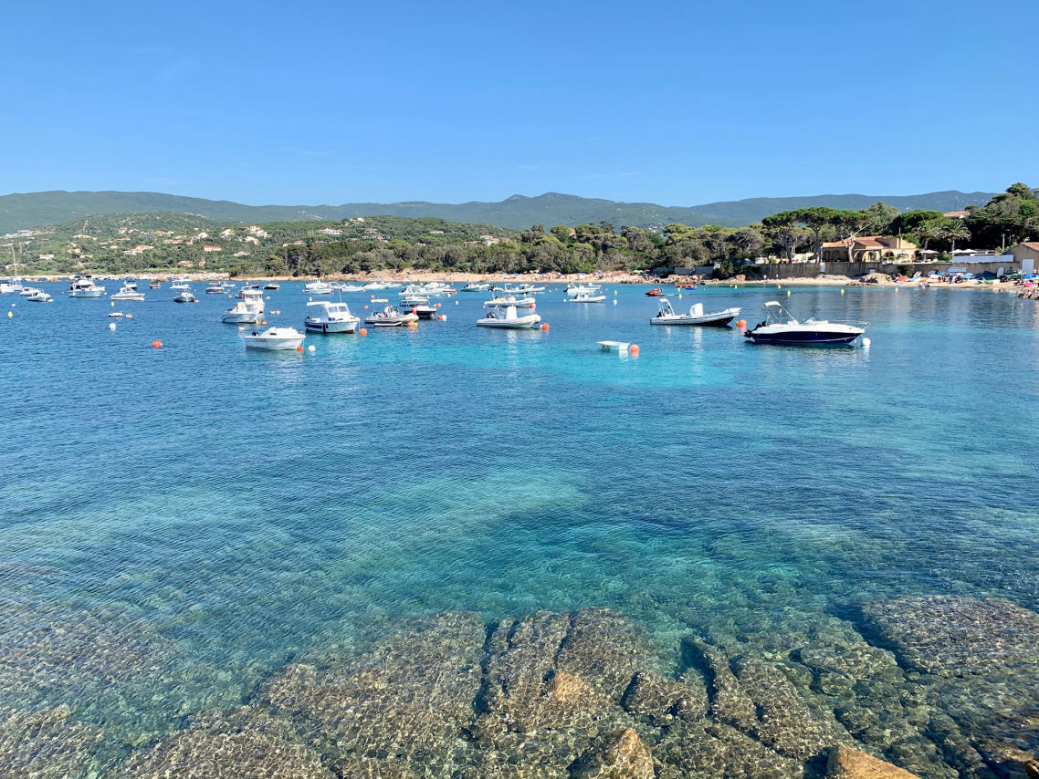 La plage Isolella à Ajaccio