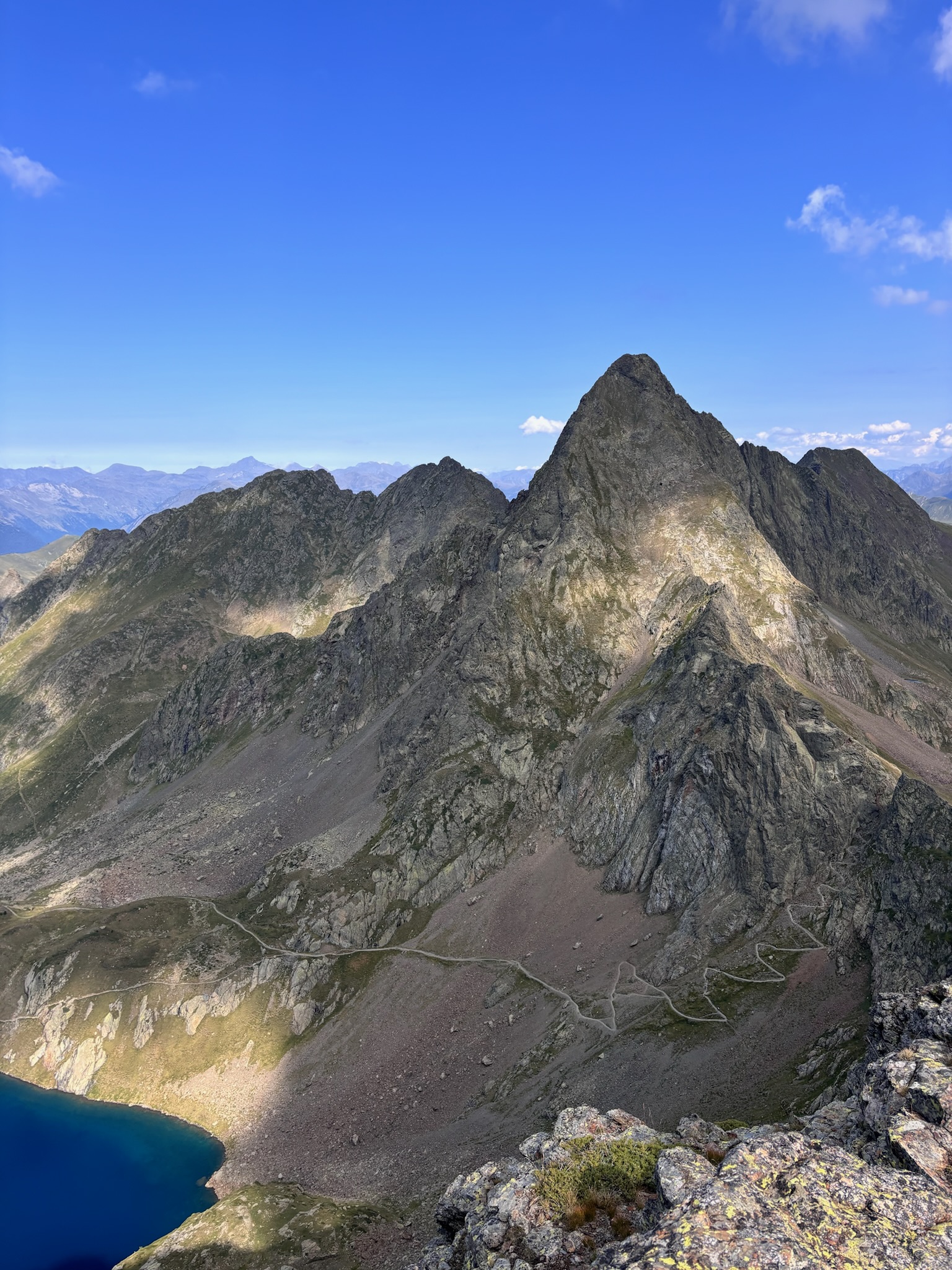 Point de vue sur le pic de la Mine