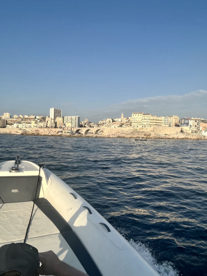 Balade en mer à Marseille
