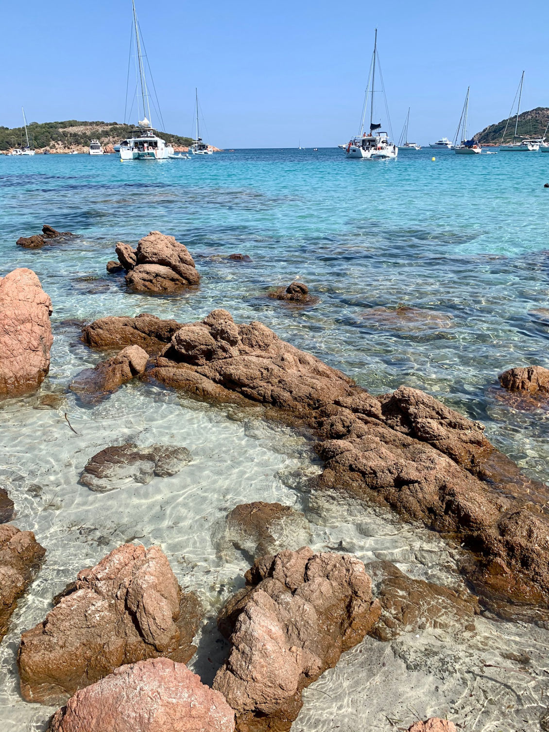 Plage de Rondinara à Bonifacio