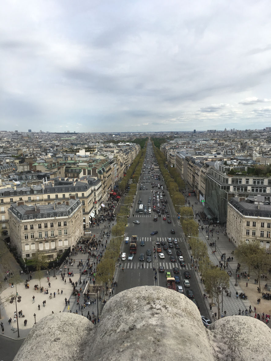 Monter au sommet de l’Arc de Triomphe