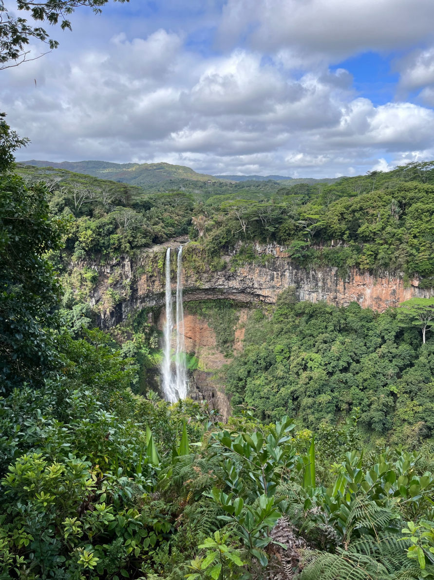 La cascade Chamarel