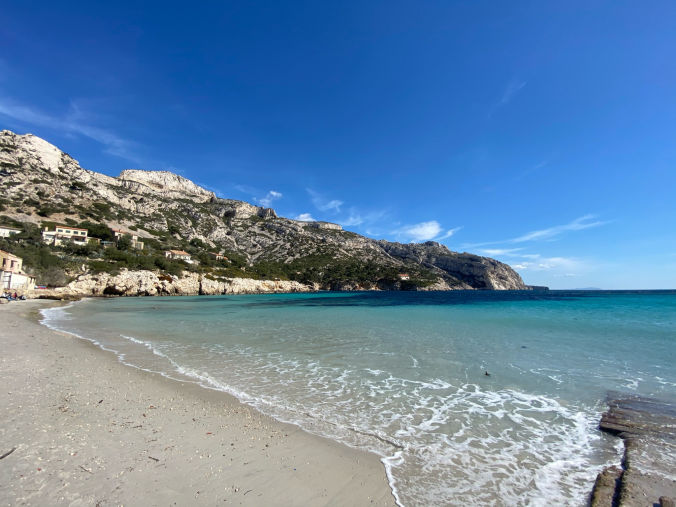 La calanque de Sormiou à Marseille