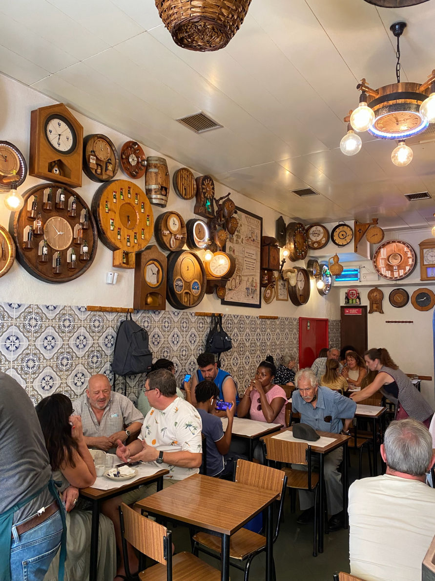 Le restaurant authentique A Provinciana à Lisbonne