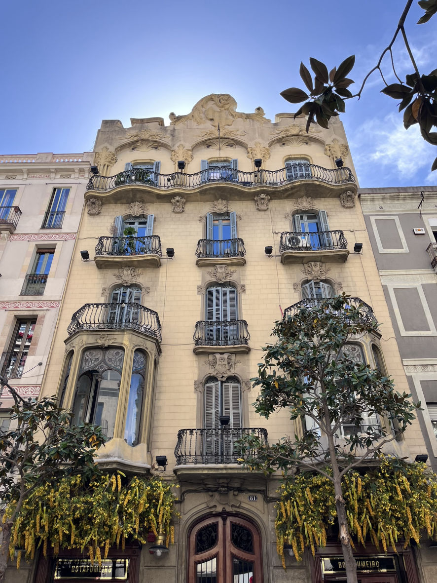 Le quartier Gracia à Barcelone