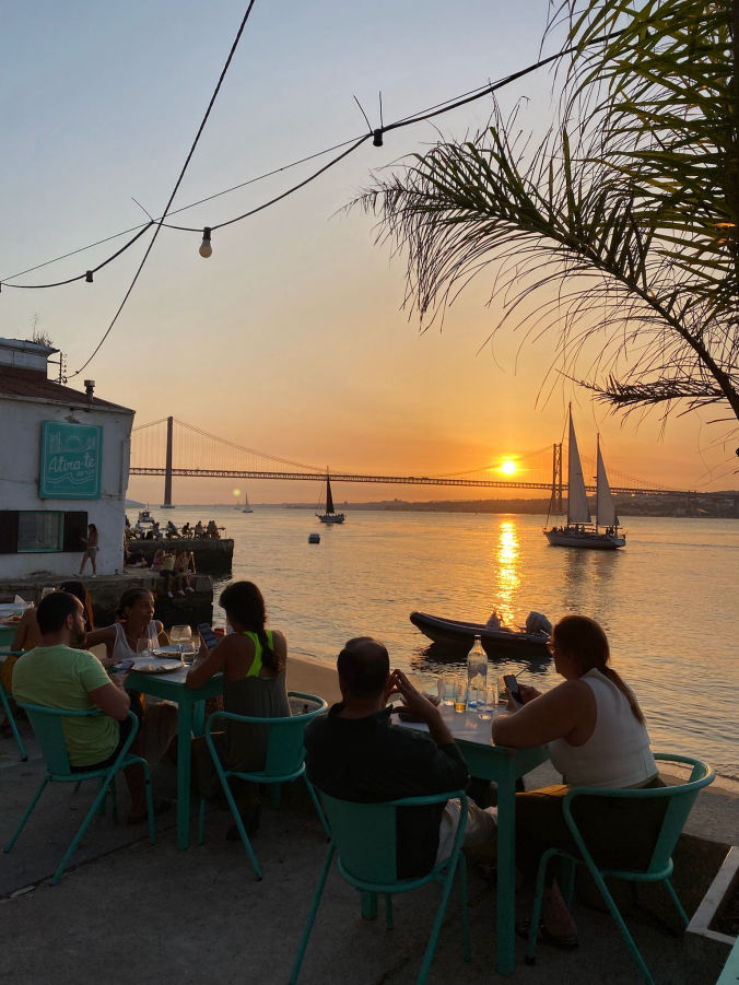 La vue depuis le restaurant Atira-te ao Rio