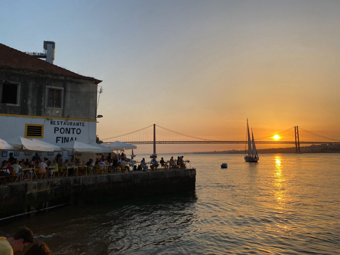 Les couchers de soleil à Lisbonne