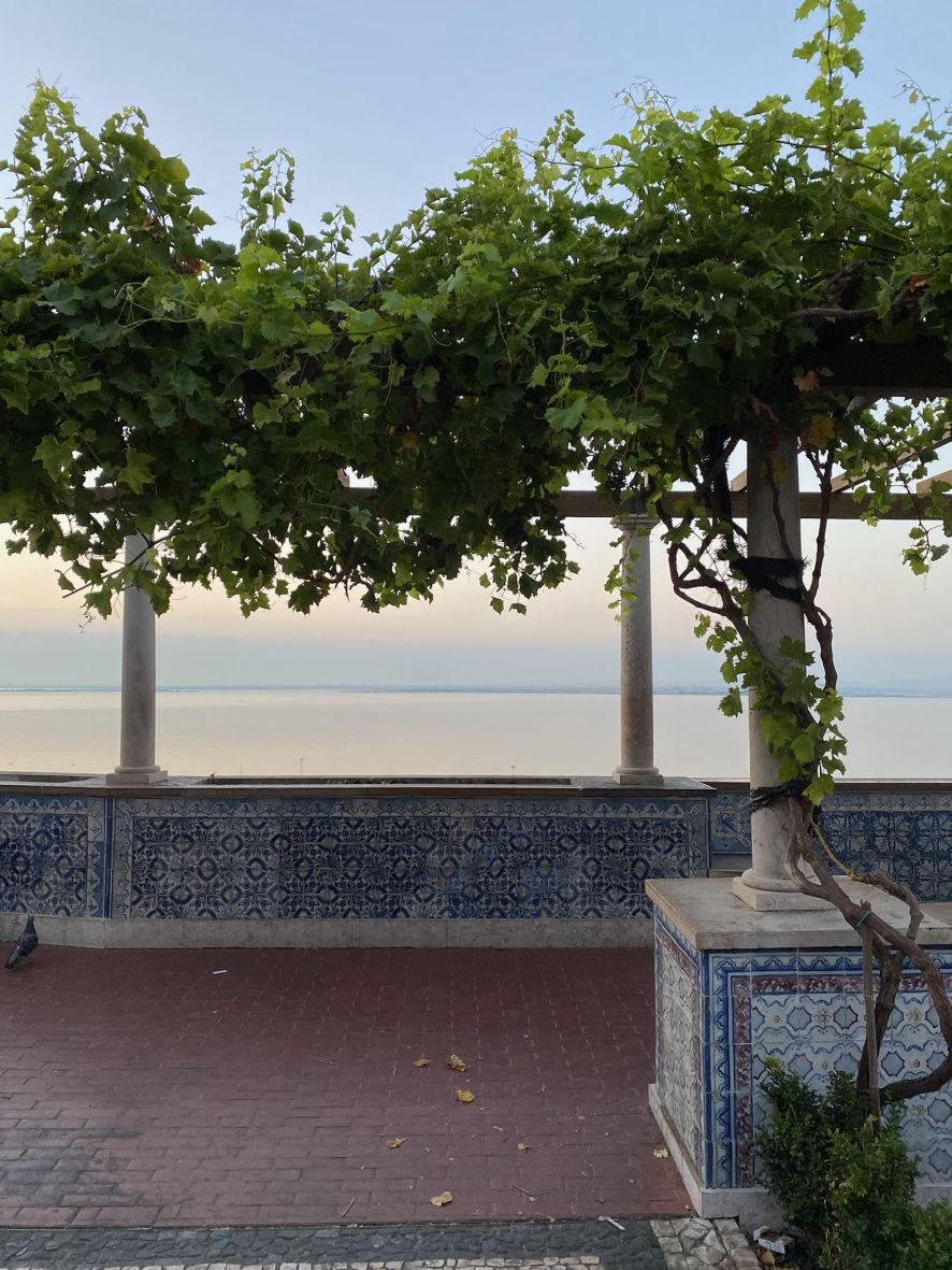 La vue depuis le Mirador de Santa Luzia