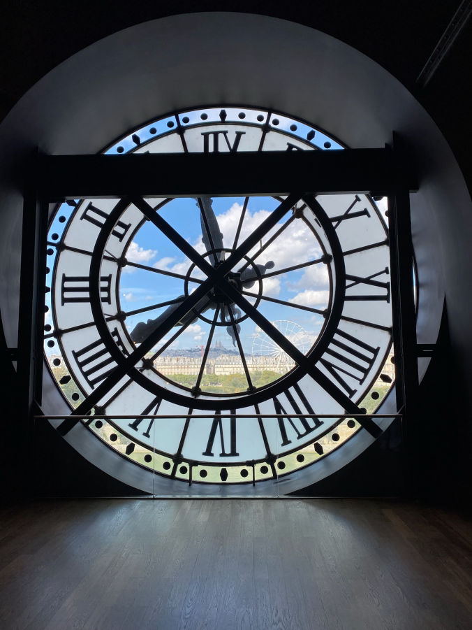 La fameuse horloge du Musée d’Orsay