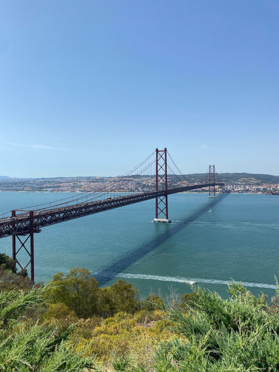 La vue sur le Pont du 25 Avril