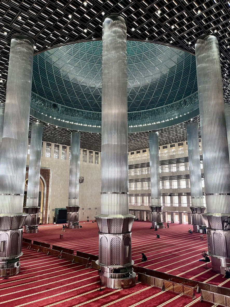 La mosquée Istiqlal à Jakarta