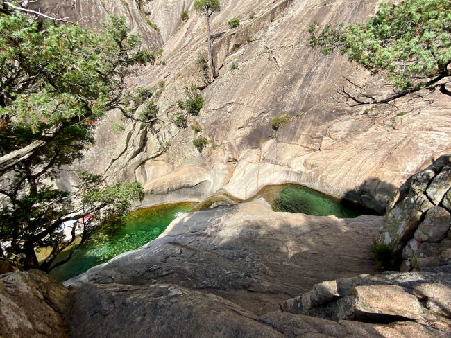 Les cascades de Purcaraccia