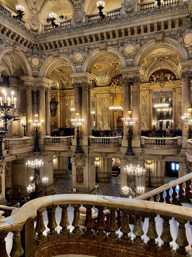 L'entrée de l’Opéra Garnier