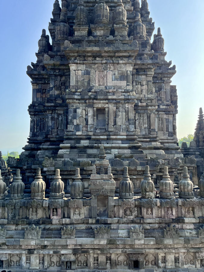 Le temple Prambanan dans la région de Yogyakarta