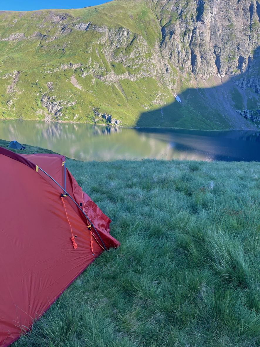 Bivouac au refuge de l'étang d'Araing