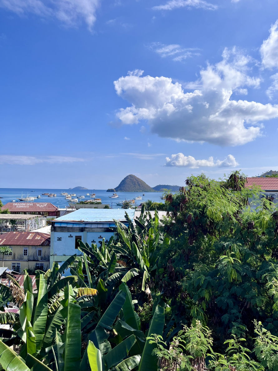 La vue depuis le Seaesta Komodo Hostel