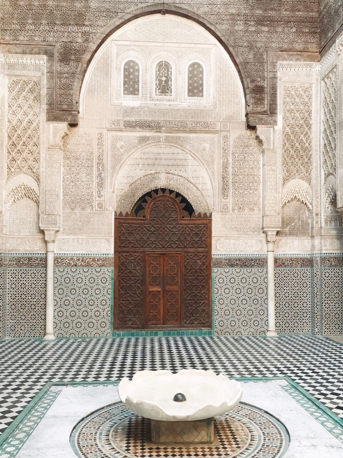 La Médersa Bou Inania à Fès